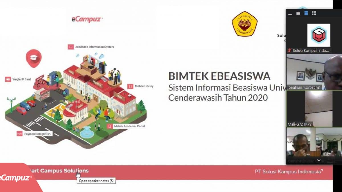 BIMTEK Implementasi Aplikasi eBeasiswa di Universitas Cenderawasih
