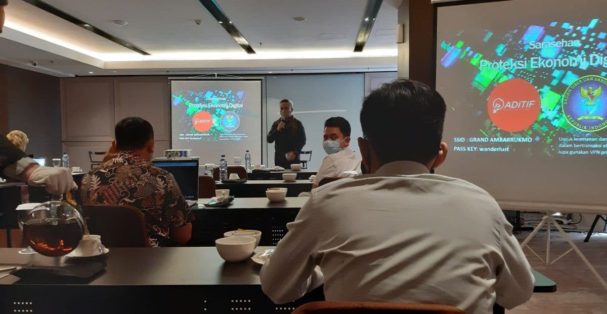 Sarasehan Proteksi Digital Ekonomi bersama ADITIF & BSSN