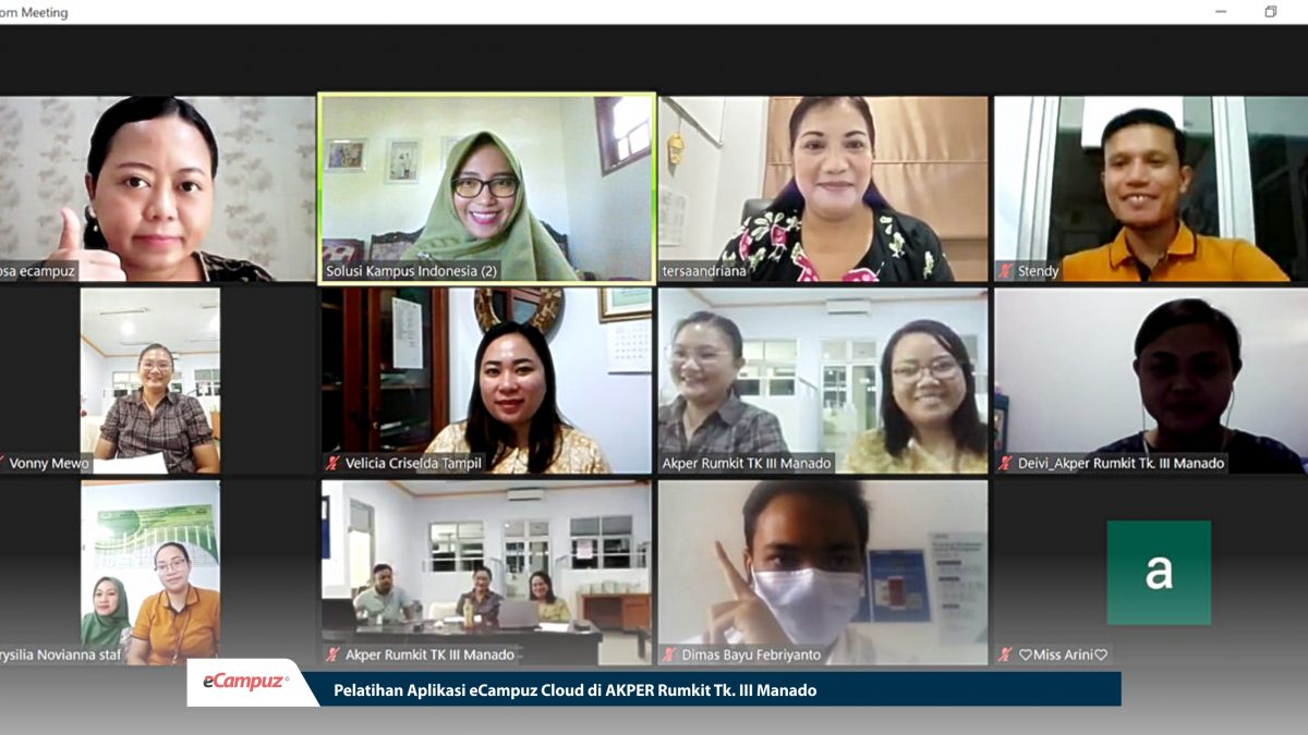 Pelatihan Aplikasi eCampuz Cloud di AKPER Rumkit Tk. III Manado