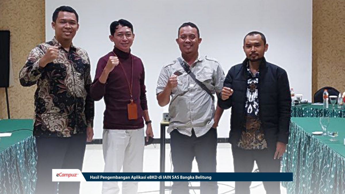 Hasil Pengembangan Aplikasi eBKD di IAIN SAS Bangka Belitung