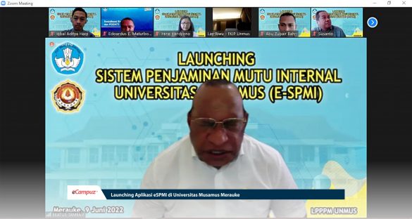 Launching Aplikasi eSPMI di Universitas Musamus Merauke 1