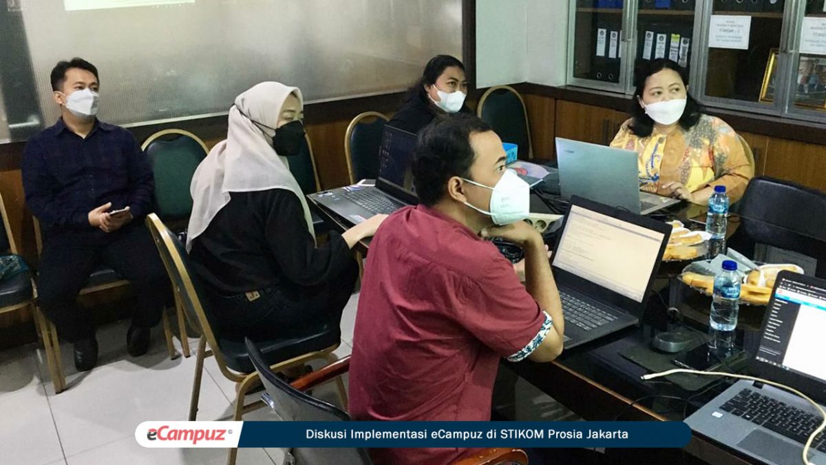 Diskusi Implementasi eCampuz di STIKOM Prosia Jakarta