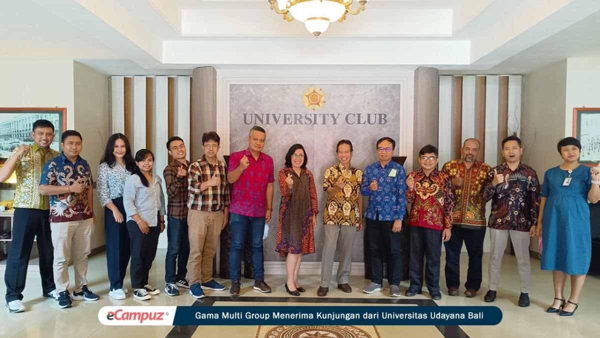 Gama Multi Usaha Mandiri Bersama eCampuz Menerima Kunjungan Universitas Udayana Bali