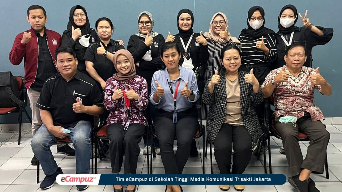 Pelatihan eCampuz Cloud di Sekolah Tinggi Media Komunikasi Trisakti Jakarta
