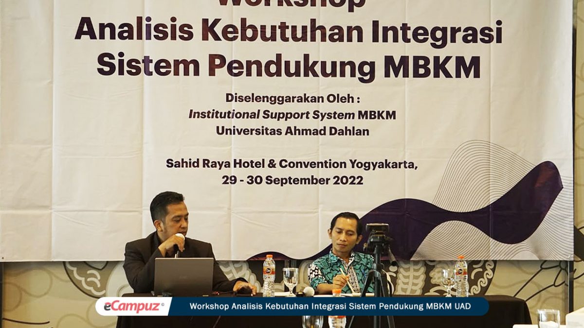 Workshop Analisis Kebutuhan Integrasi Sistem Pendukung MBKM Universitas Ahmad Dahlan