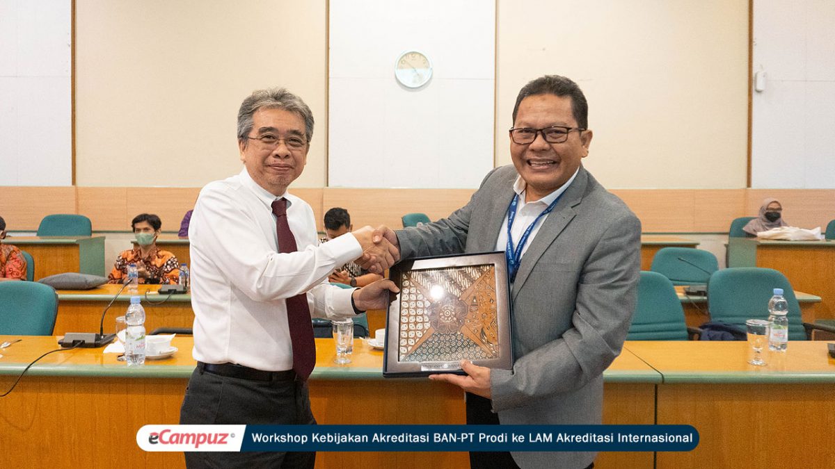 Workshop Kebijakan Akreditasi BAN-PT Prodi ke LAM dan Akreditasi Internasional serta Integrasi PDDIKTI