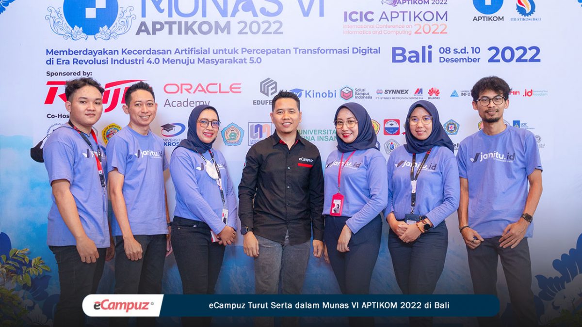eCampuz Turut Serta dalam Munas VI APTIKOM 2022 di Bali
