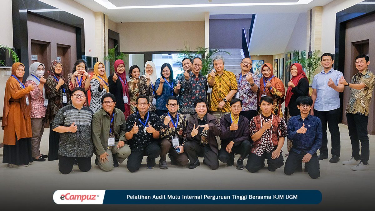 Pelatihan Audit Mutu Internal Perguruan Tinggi Bersama KJM UGM di Eastparc Hotel Yogyakarta