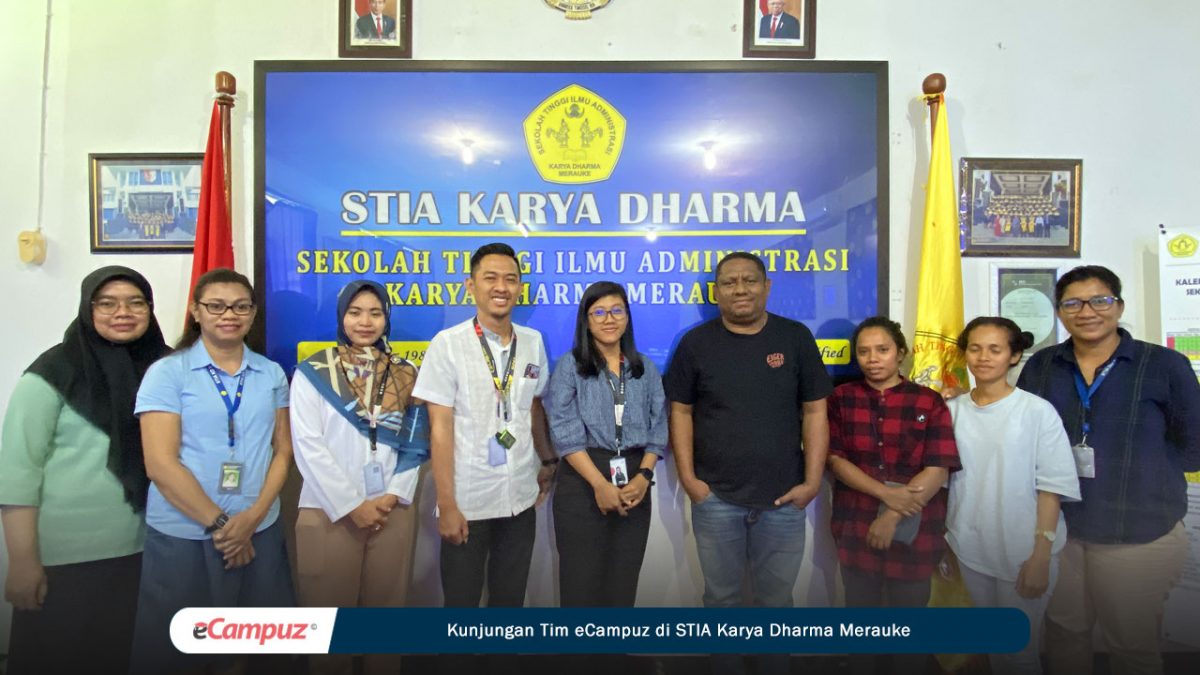 Kunjungan eCampuz di STIA Karya Dharma Merauke