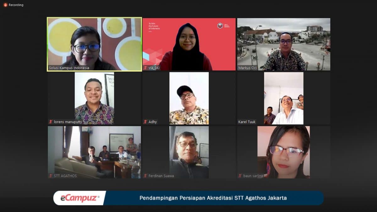 Pendampingan Persiapan Akreditasi STT Agathos Jakarta