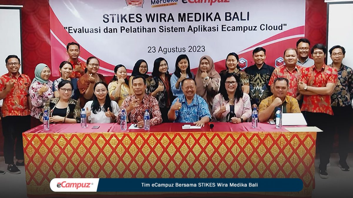 Kunjungan Tim eCampuz ke STIKES Wira Medika Bali
