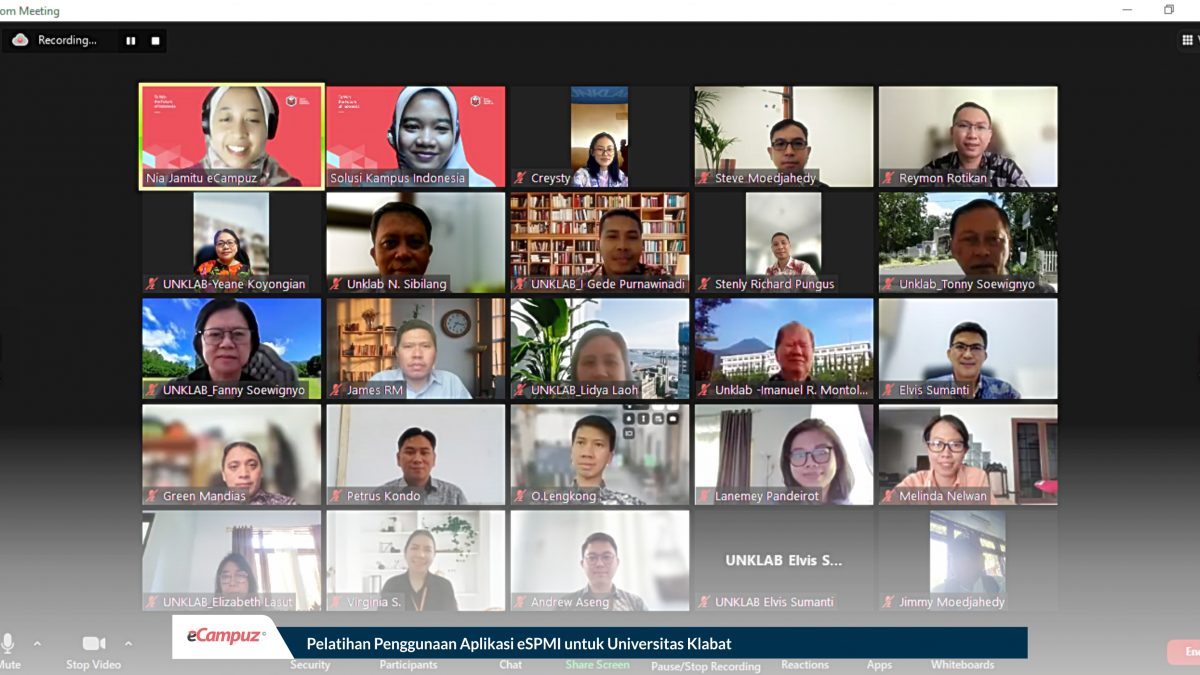 Pelatihan Penggunaan Aplikasi eSPMI untuk Universitas Klabat