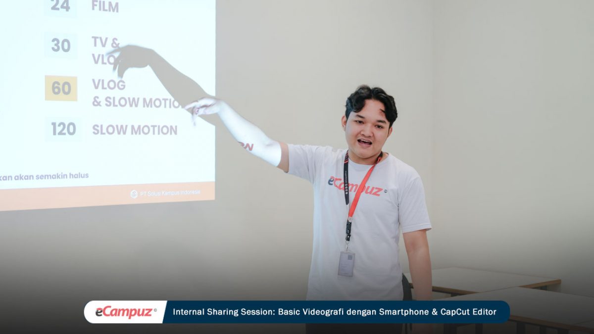 Internal Sharing Session: Basic Videografi Menggunakan Smartphone & CapCut Editor