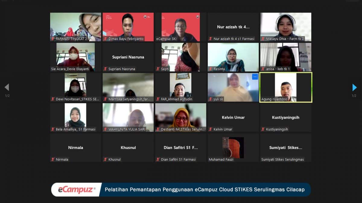 Pelatihan Pemantapan Penggunaan eCampuz Cloud untuk STIKES Serulingmas Cilacap