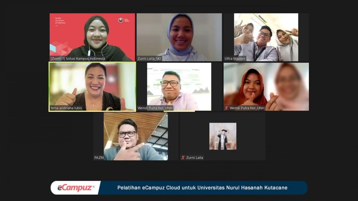Pelatihan eCampuz Cloud untuk Universitas Nurul Hasanah Kutacane