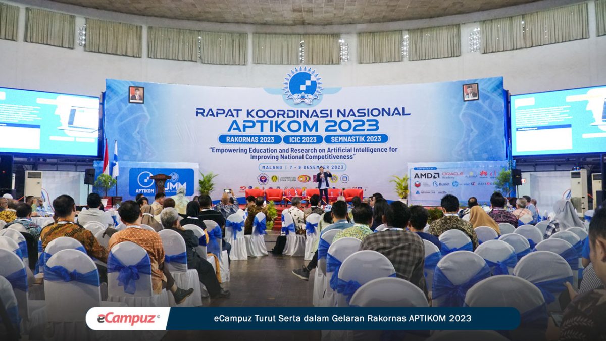 eCampuz Berpartisipasi dalam Gelaran Rakornas APTIKOM 2023