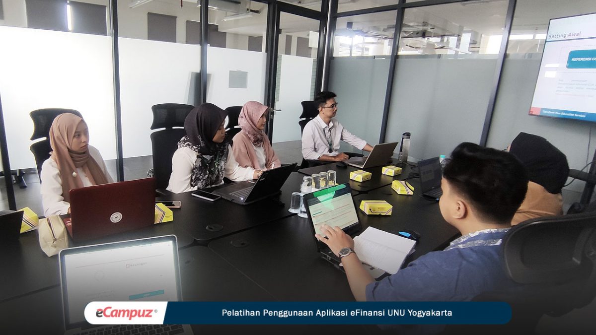 Pelatihan Penggunaan Aplikasi eKeuangan untuk UNU Yogyakarta