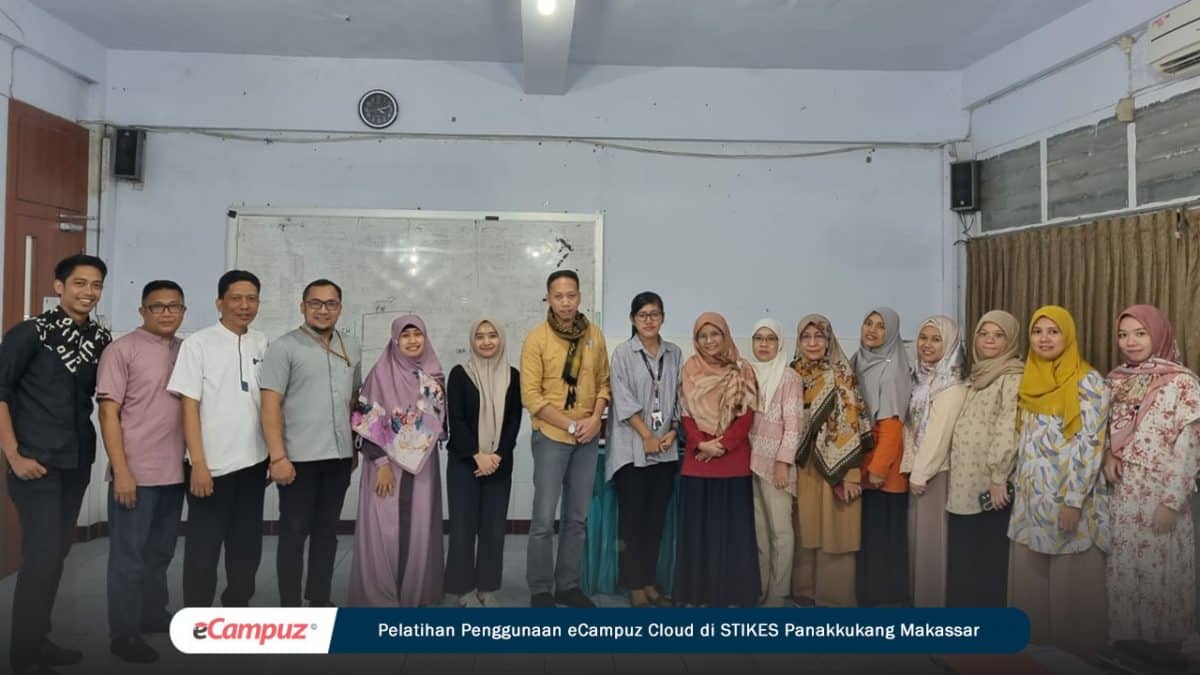 Peningkatan Efisiensi Kegiatan Akademik melalui Pelatihan eCampuz Cloud di STIKes Panakukkang Makassar