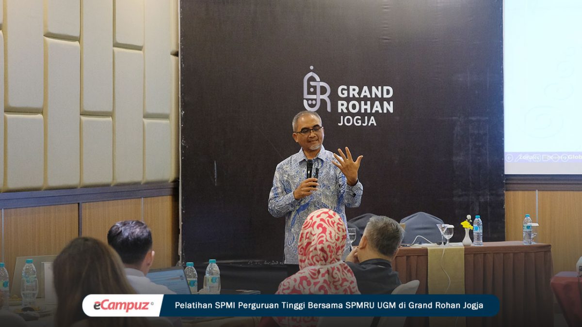 Pelatihan SPMI Perguruan Tinggi Bersama SPMRU UGM di Grand Rohan Jogja