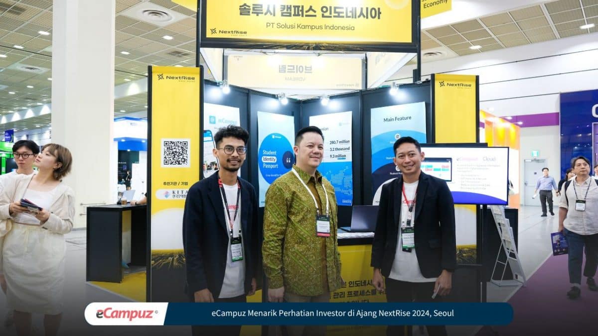 eCampuz Menarik Perhatian Calon Investor di Ajang NextRise 2024, Seoul