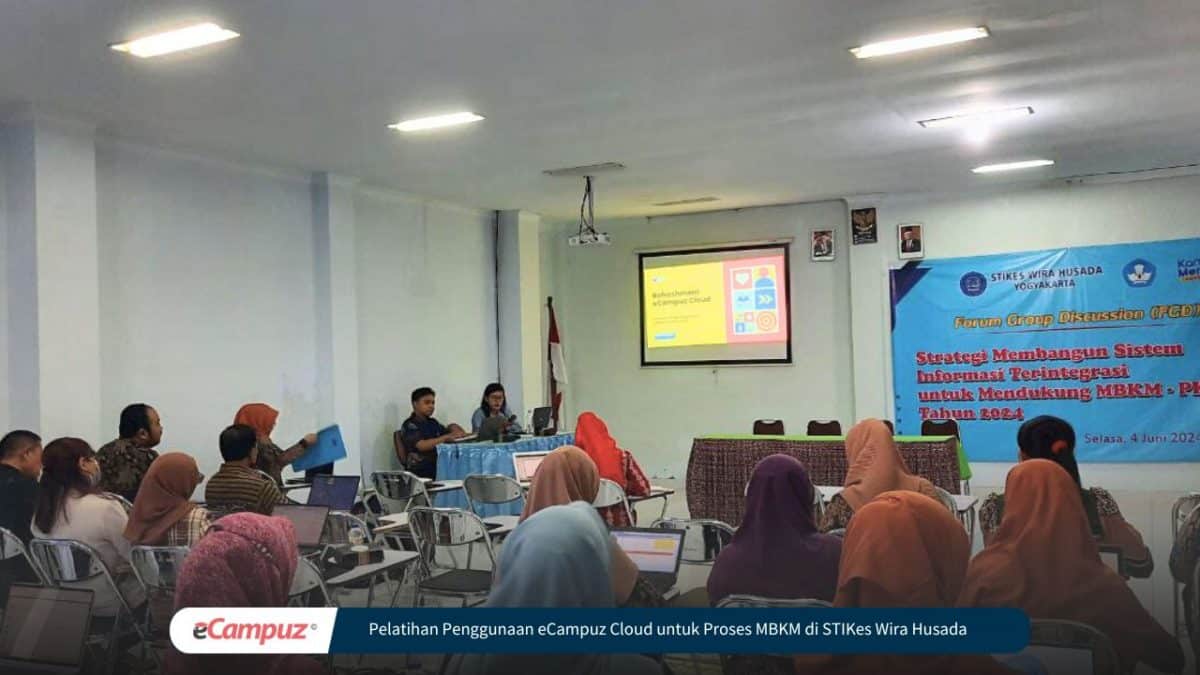 Pelatihan Penggunaan eCampuz Cloud untuk Proses MBKM di STIKes Wira Husada