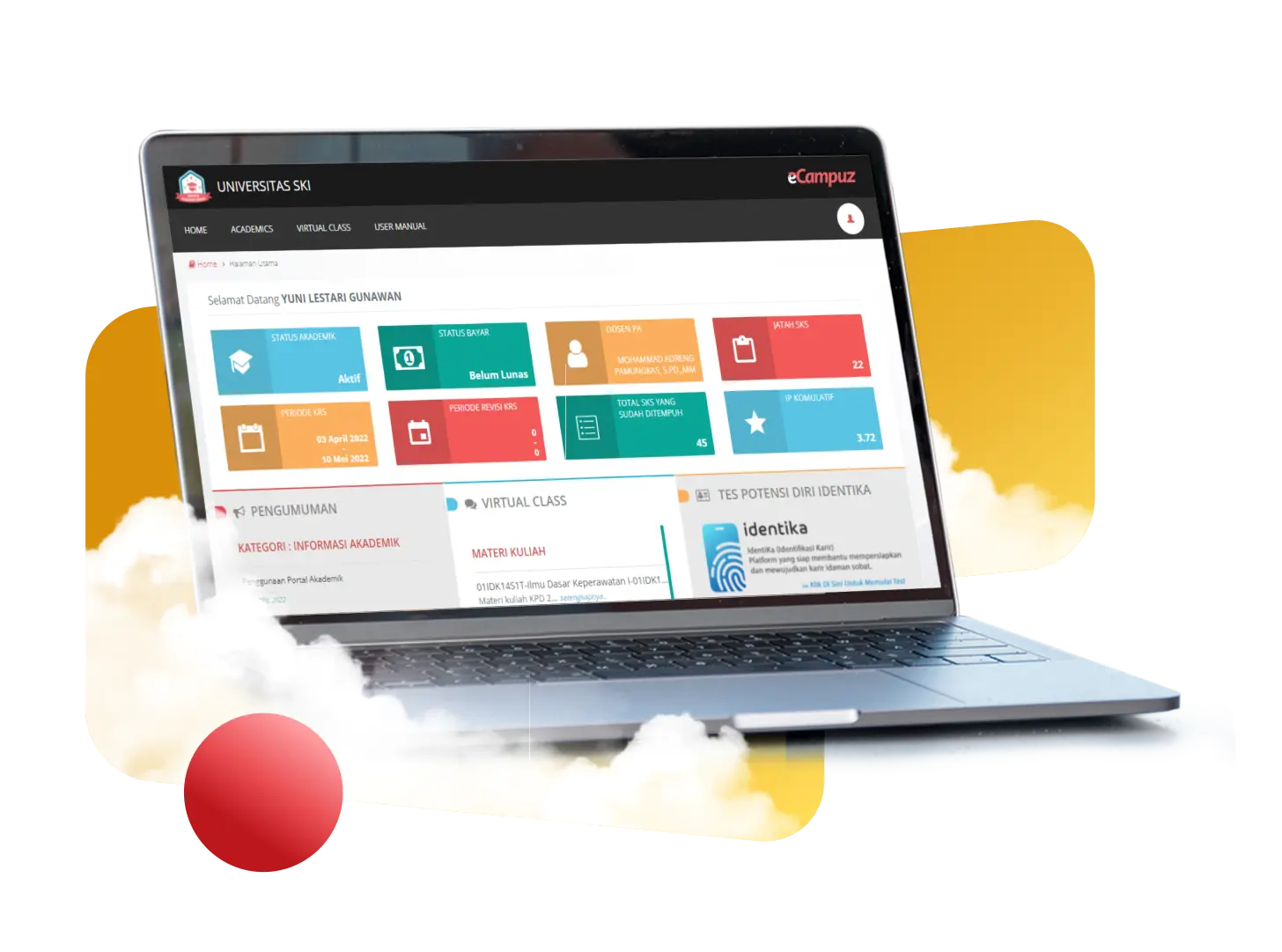 Sistem informasi akademik (siakad) eCampuz Cloud