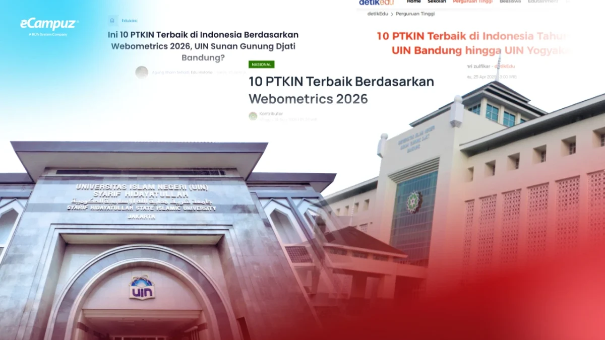 UIN Bandung dan UIN Jakarta Masuk Top 10 PTKIN Terbaik 2026, Bukti Pentingnya Visibilitas Digital Kampus